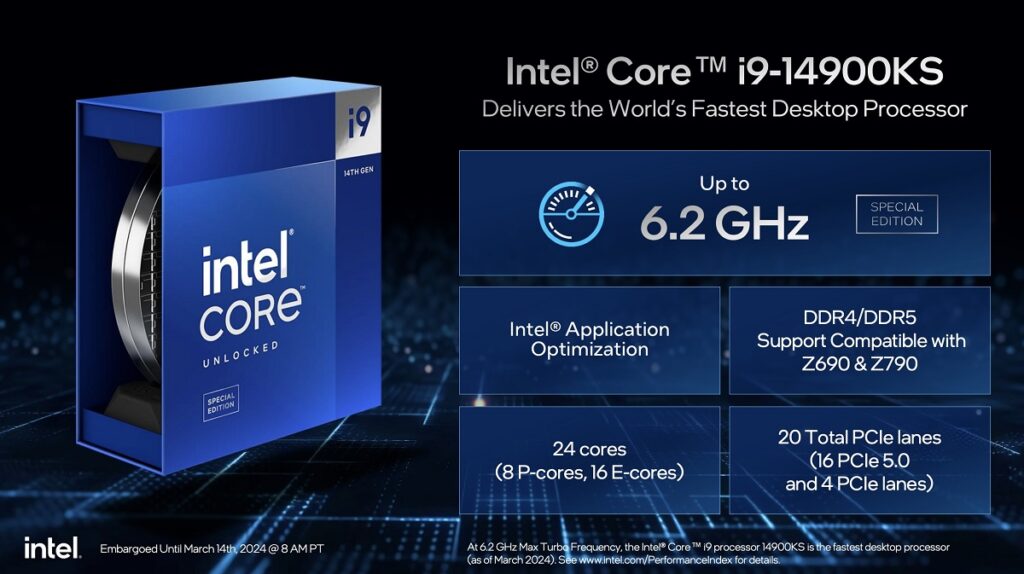 اینتل Core i9-14900KS
