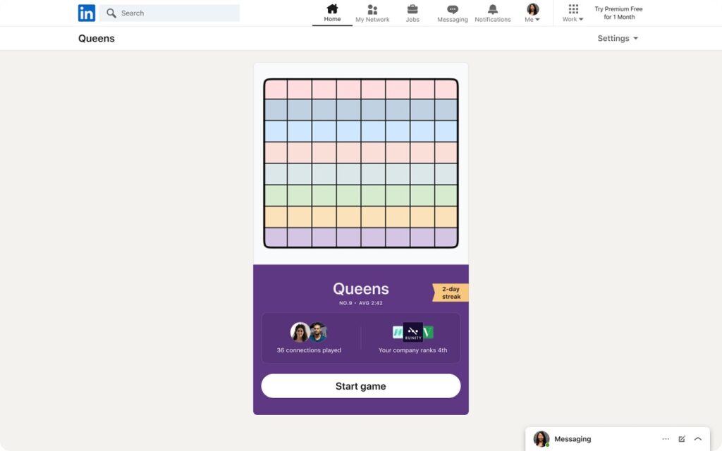 لینکدین چند بازی سرگرم‌کننده و رقابتی به پلتفرم خود اضافه می‌کند