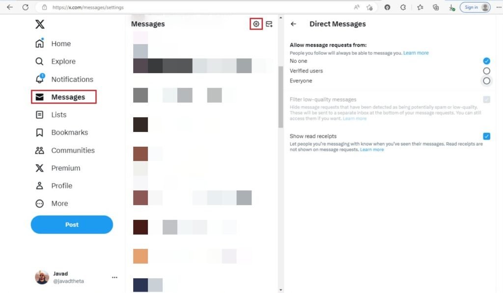 1716589932 978 دایرکت ایکس کجاست؟ آموزش کامل ارسال مطلب خصوصی در