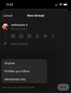 حالا در شبکه اجتماعی تردز می‌توانید نقل‌قول پست‌های خود را محدود کنید
