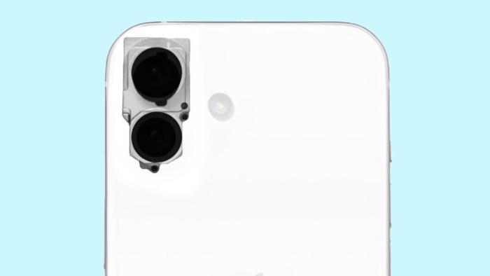 تصویر افشا شده از طرح احتمالی آیفون ۱۶ ماژول دوربین جدید آن را نشان می‌دهد