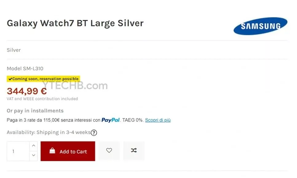 1719058726 599 قیمت گلکسی واچ اولترا، واچ 7 و گلکسی بادز 3.webp