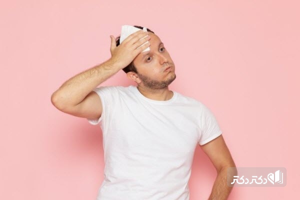 علت عرق کردن صورت