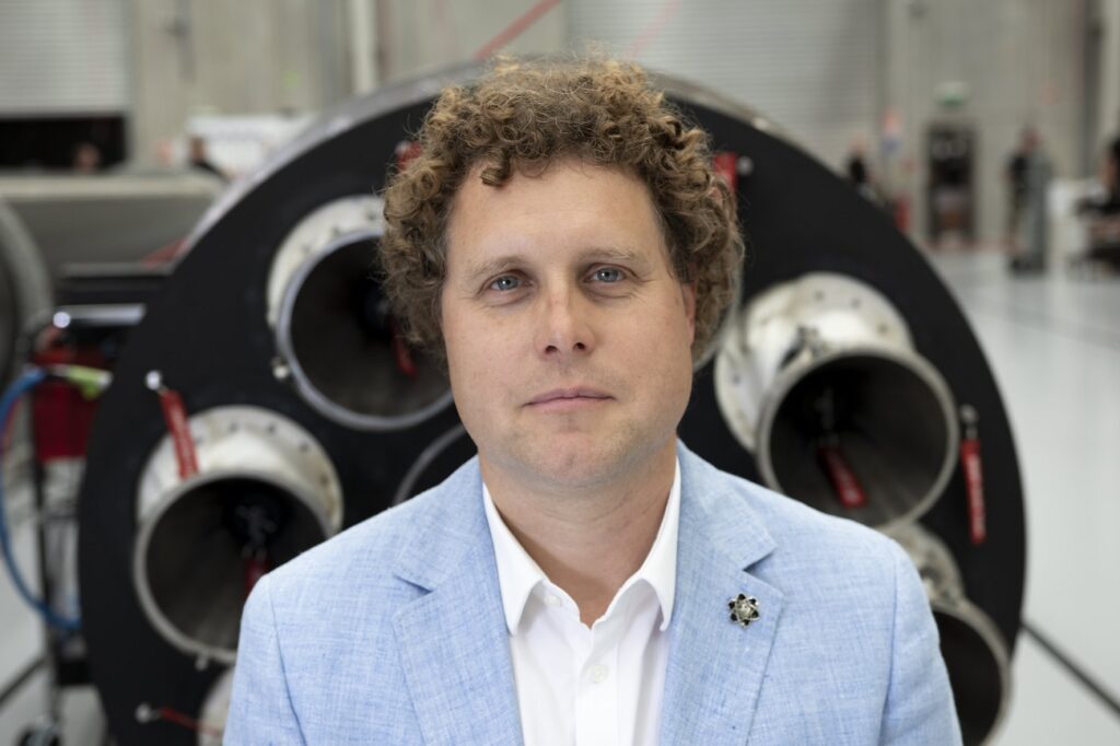 پیتر بک مدیرعامل Rocket Lab