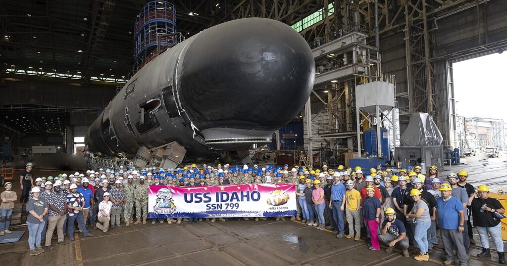 ویژگی های زیردریایی آمریکایی USS Idaho