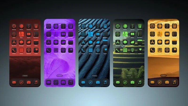 صفحه هوم قابل شخصی سازی iOS 18