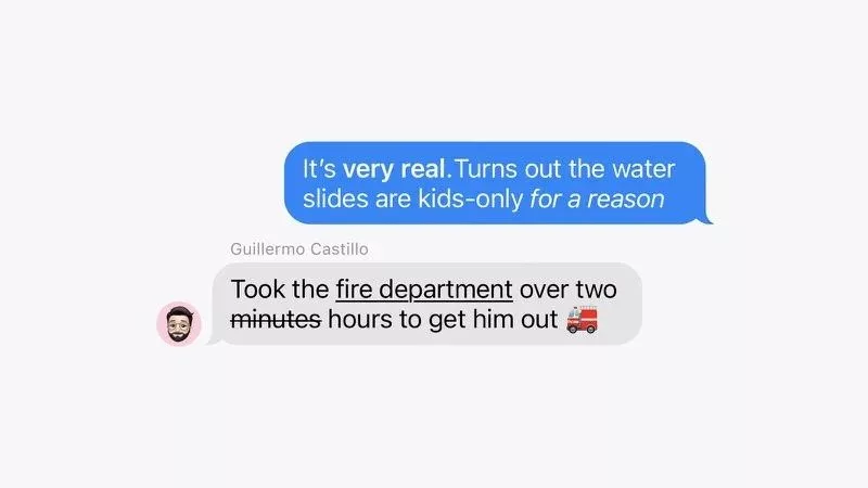 آپدیت iOS 18 رسماً انتشار شد؛ نگاهی به 8 ویژگی تازه و جذاب_رنگو 17 بهبودهای Messages در iOS 18