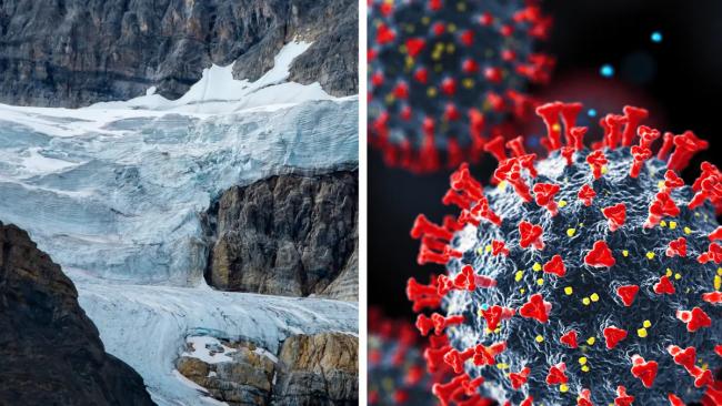 کشف گنجینه‌ای از ویروس‌های باستانی در یخچال‌های طبیعی هیمالیا