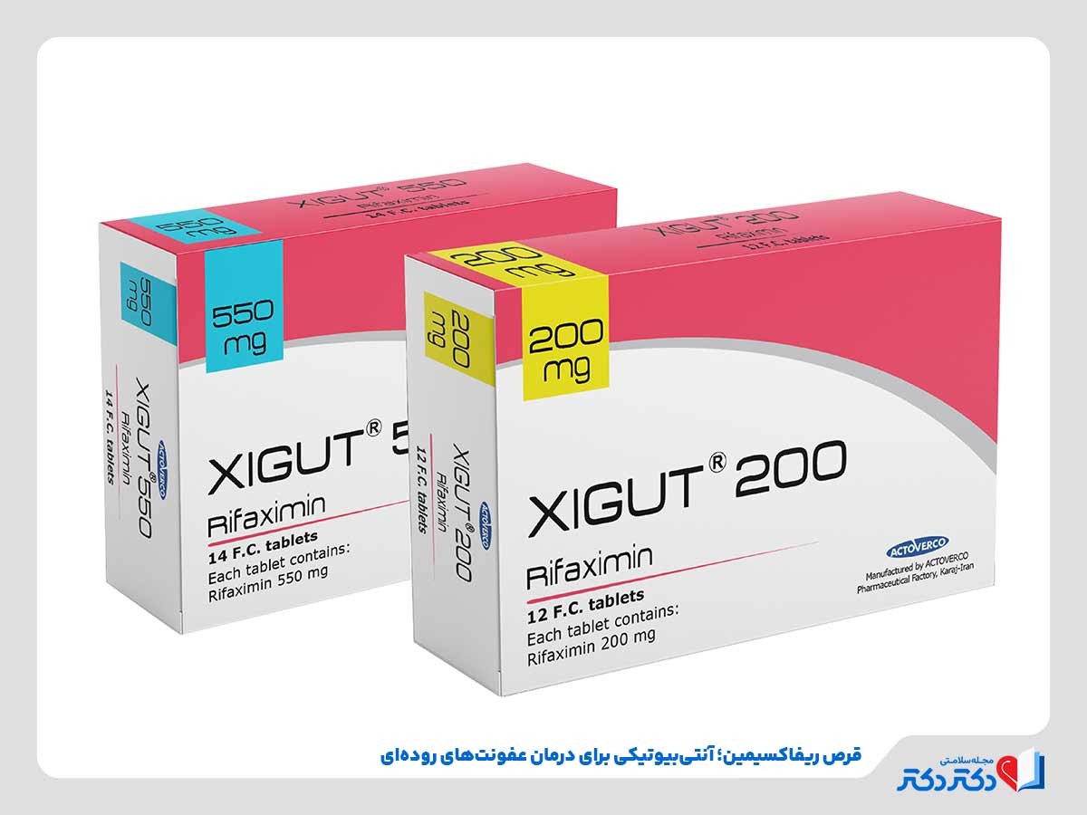 قرص ریفاکسیمین چیست؟ بازدید تاثییر زیگات در درمان مشکلات گوارشی_رنگو 2 اهمیت مصرف قرص ریفاکسیمین برای درمان اسهال مسافرتی و برخی بیماریهای کبدی