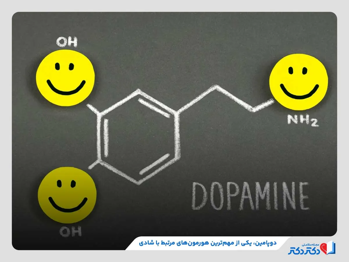 معارفه 4 نوع گوناگون هورمون نشاط + ۱۱ روش ساده برای افزایش آنها_رنگو 26 دوپامین، یکی از انتقالدهندههای عصبی مرتبط با شادی