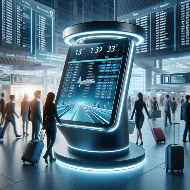 کاربرد استند لمسی در صنعت حمل و نقل و ایستگاه‌های اتوبوس و مترو