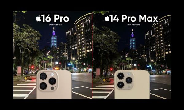 بازدید کامل آیفون 16 پرو و آیفون 14 پرو مکس؛ کدام گزینه مناسب شما است؟_رنگو 7 مقایسه کیفیت عکاسی در شب با آیفون 16 پرو و 14 پرو مکس.