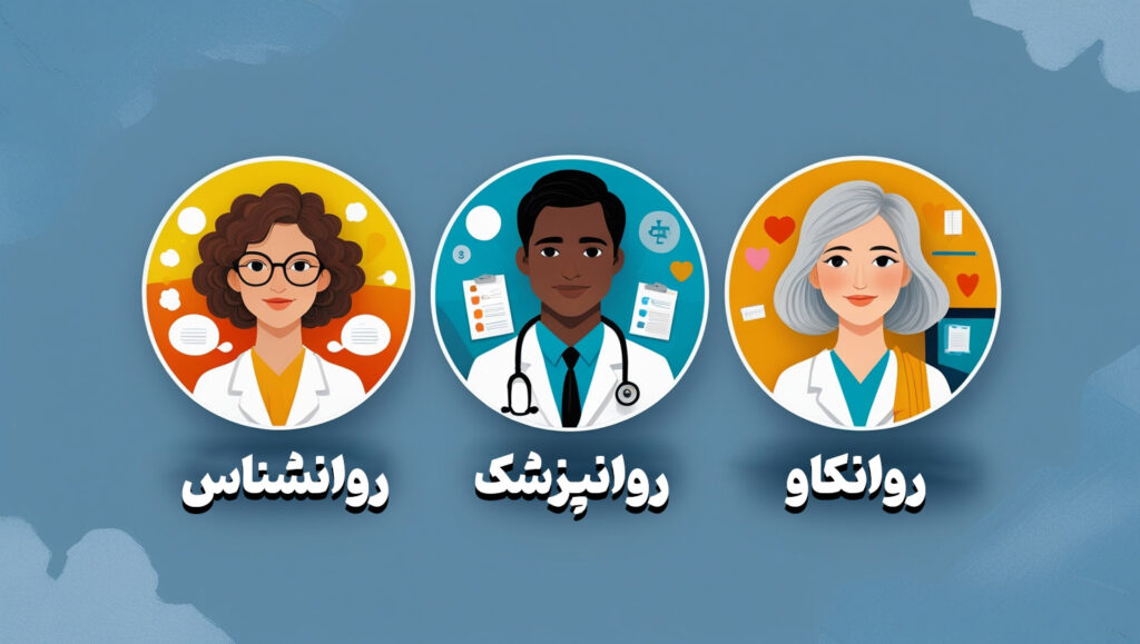 فرق روانشناس و روانپزشک و روانکاو و مشاور چیست؟