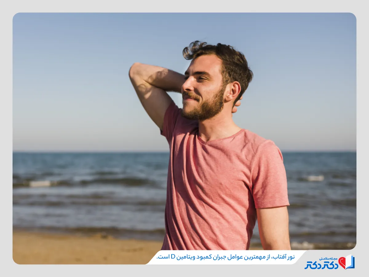 عوارض افتویتامین D در مردان_رنگو 14 روزانه پیاده روی زیر نور مناسب خورشید، برای جبران کمبود ویتامین دی بسیار موثر است