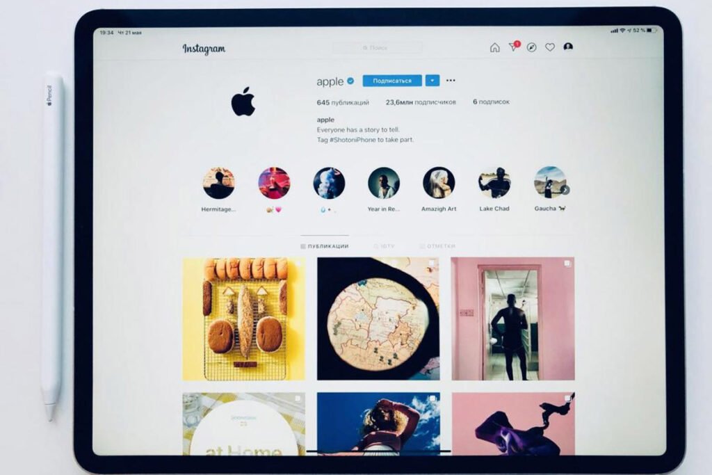 اپلیکیشن آیپد اینستاگرام