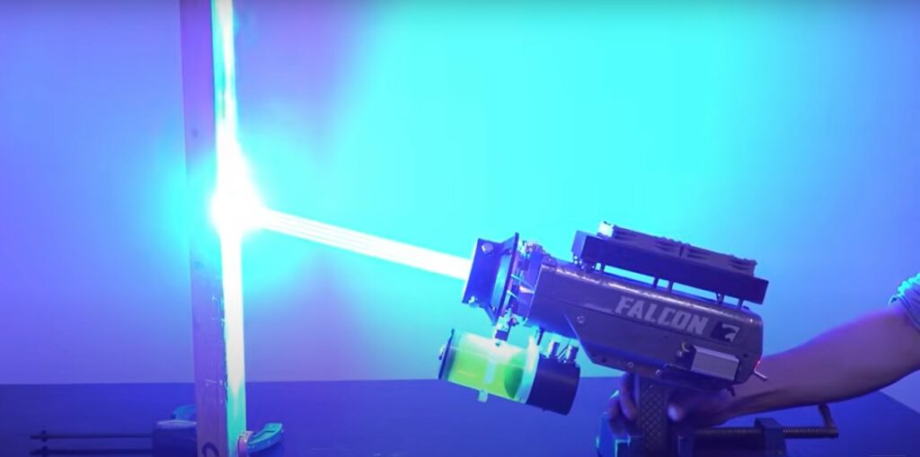 قدرتمندترین لیزر دستی جهان