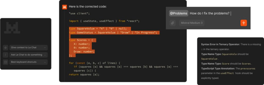 میسترال از Mistral Code رونمایی کرد؛ رقیب GitHub Copilot و Cursor_رنگو 4 1749114893 996 میسترال از Mistral Code رونمایی کرد؛ رقیب GitHub Copilot و