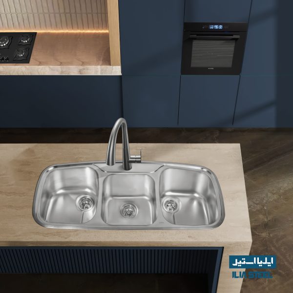 تحلیل و بازدید جامع 8 دسته بندی گوناگون سینک ظرفشویی ایلیااستیل_رنگو 23 سینک کلاسیک ایلیااستیل