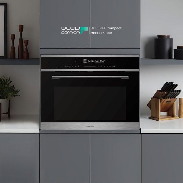 پرنیان استیل؛ کیفیتی فراتر از انتظار در آشپزخانه شما_رنگو 15 مایکروویو پرنیان