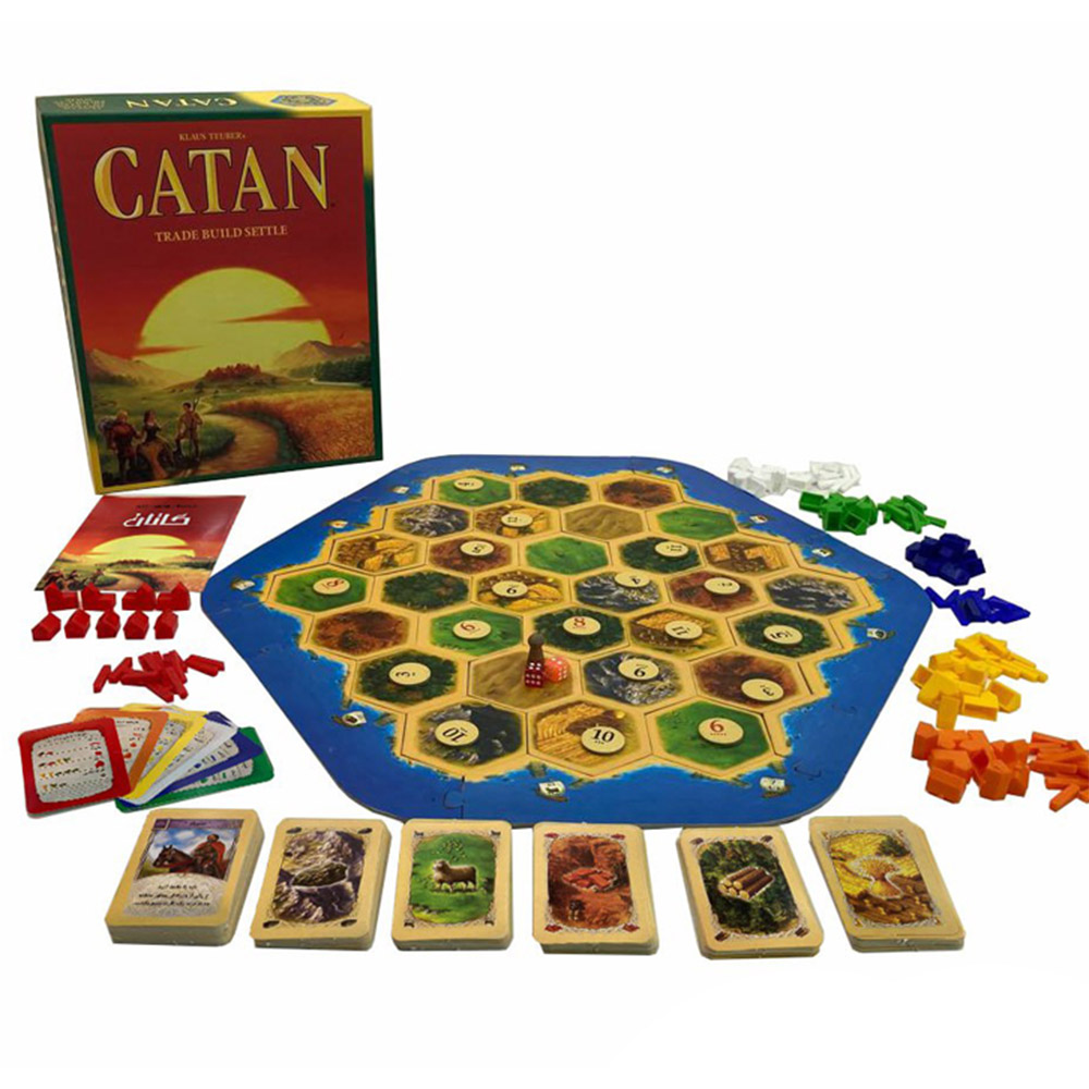 معارفه بازی فکری برای تحکیم حافظه بزرگسالان_رنگو 19 بازی فکری کاتان