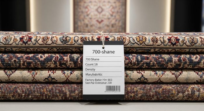 فرش 700 شانه کاشان