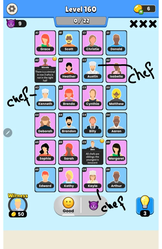 بهترین بازی های فکری آیفون برای بزرگسالان_رنگو 6 بازی فکری Clue Master: Logic Puzzles
