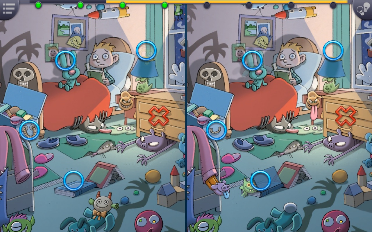 ۱۱ بازی فکری برای تحکیم حافظه مختصر مدت_رنگو 30 بازی پیدا کردن تفاوتها