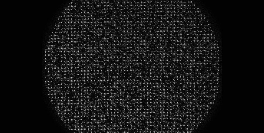 هر کیوبیت مانند یک نقطه نورانی